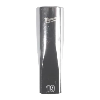 Milwaukee 1/2 zoll Steckschlüsseleinsatz, 19mm, lang 12-kant - 4932498840