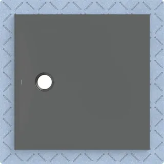 Geberit CleanFloor30 Duschfläche integriert, mit Dichtvlies, graphit: 90x90cm,, 551011DM1 551011DM1
