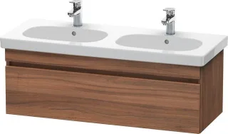 Duravit DuraStyle Waschtischunterbau wandhängend Nussbaum Matt 1150x453x398 mm - DS638607979 DS638607979
