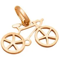 GOLDKLEIN Kettenanhänger Echtgold 14 Karat 585 Gold Fahrrad Bike Anhänger, Bestpreis - Damen Herren mit Schmuckbox - Sale 31.08.2026