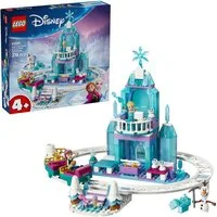 LEGO® Elsas Schlittenfahrt um den Eispalast (43281), LEGO Disney Princess Konstruktionsspielsteine, (216 St), Made in Europe