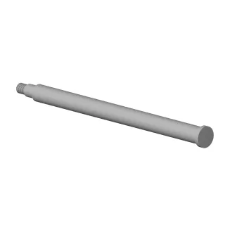 Dornbracht Bürstengriff Ersatzteile 90282253804 D. 25 x 296 mm Platin gebürstet 90282253804-06