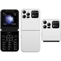 Athlix SERVO A50 PRO Flip Mobiltelefon 2G GSM Rentner Kinder Smartphone Klapphandy (180° Flip-Design, Dual-SIM, große Tasten)