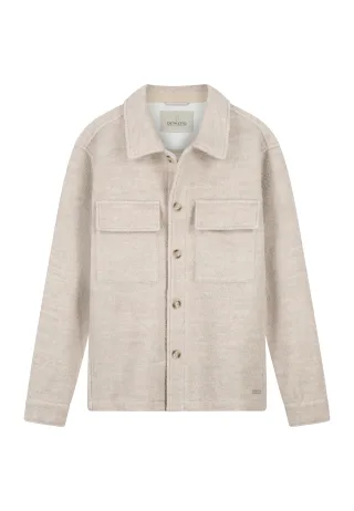 Dstrezzed - DS_Riley Teddy Overshirt Sand - Gr. - M