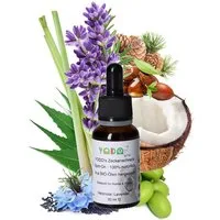 YODO Zeckenschutzmittel YODO's Zeckenschreck Zeckenöl für Hunde, Lavendel, 20 ml, 1-St., Aus 7 BIO-Ölen zur Zeckenabwehr hergestellt