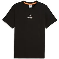 PUMA T-Shirt MCLAREN SMALL LOGO TEE mit Rundhalsausschnitt, sportlicher Look, mit McLAREN RACING Print