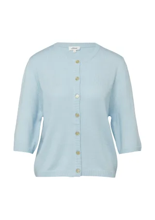s.Oliver - Strickjacke blau - Gr. - 46