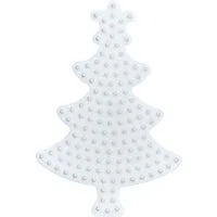 Hama Bügelperlen Stiftplatte für Midi Bügelperlen, Weihnachtsbaum