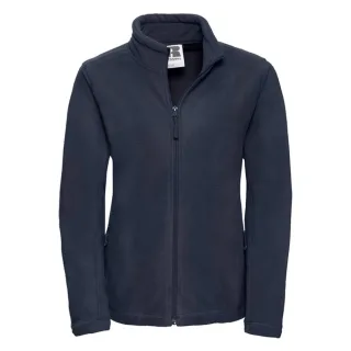 Russell - Fleecejacke Durchgehender Reißverschluss für Damen - Für Außen (Dunkelblau)