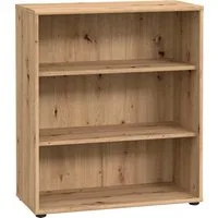 FORTE Regal Tempra, Mehrzweckregal breit, Höhe 111,1cm, 2 Ablageböden, Breite 73,7 cm