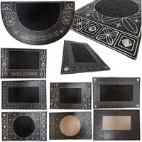 Ekershop Fußmatte Türmatte Fußmatte Schmutzfangmatte Fußabtreter Matte Schmutzmatte, Rechteck