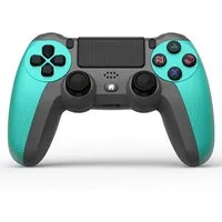 ibettertec Wireless Controller PS4/Pro/Slim/PC m. Vibration, Gyro & Touchpad Gamepad (Set, 1 St., 6-Achsen-Gyrosensor Doppelvibration Share-Funktion integrierter)