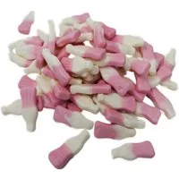 Fruchtgummi Bären & Co. Süßigkeit, Fruchtgummi Milchshake Flaschen weiche weiß rosa Bottles 175g