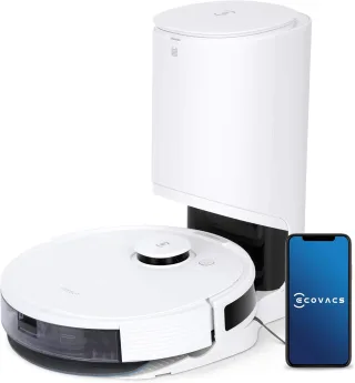 Ecovacs Robotics Deebot Ozmo N8+ Saug-/Wischroboter [110 Minuten 042 Liter 40 Watt] weiß