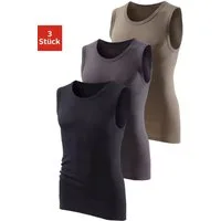 H.I.S Muscleshirt (Packung, 3-tlg) aus weicher Feinripp-Qualität