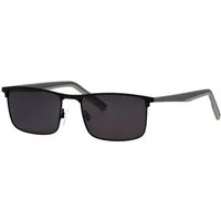 TOM TAILOR Sonnenbrille Modell 677000 Form Karree/Eckig, Logoschriftzug auf Bügel, Kombifassung