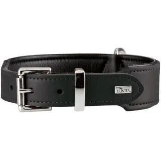 Hunter Hundehalsband basic schwarz S-M