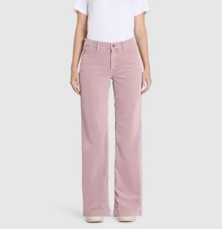 MAC - MAC JEANS - WIDE, Baby soft corduroy beeren - Gr. - 32