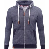 Reslad Sweatjacke Reslad Sweatjacke Herren Zipper Kapuze RS-1270 (1-tlg) Winter-Pullover Kapuzenpullover Sweater Hoodie Pulli Sweatshirt
