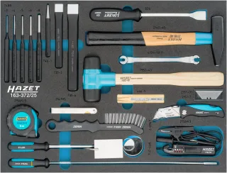 HAZET Universal-Satz Einlage 25-teilig - 163-372/25