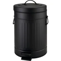 EcoWohn Kosmetikeimer Mülleimer 5 L – im Vintage-Design, Softclose, Landhausstil, geruchsdicht