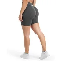 Smilodox Shorts Cetrina, High Waist Push Up Scrunch Hotpants mit hohem Bund Kurze Radlerhose Booty Scrunch Sporthose Fitness Laufen Yoga