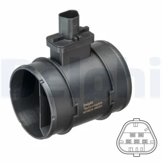 Delphi Luftmassenmesser Opel Meriva B 1,4