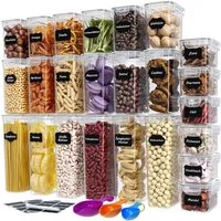 Wellgro Vorratsdose Vorratsdosen Set, (24-tlg)