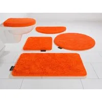 Bruno Banani Badematte Lana Standard, Badvorleger, Badezimmer Teppich, Höhe 25 mm, rutschhemmend beschichtet, schnell trocknend, strapazierfähig, fußbodenheizungsgeeignet, Polyacryl, rund, Badteppich, Badematten, unifarben, auch als 3 teiliges Set & 