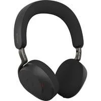 Evolve3 75, Headset schwarz, UC, USB-A Bluetooth-Adapter, Schnurloses Ladepad
