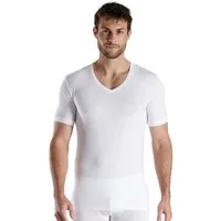 bugatti Unterziehshirt BUGATTI Herren Shirt weiß uni (1-St)
