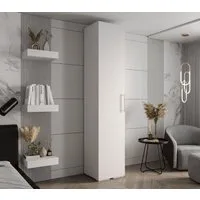 MOEBLO Drehtürenschrank IVONA 3 (goldene Griffe, elegante Garderobe, glamouröser Stil, Schrank Garderobe Schiebtüren Schlafzimmer) B: 50/100/150/200/250/300 cm H: 236,7 cm T: 47 cm