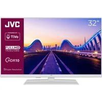 JVC LT-32VF5355W LCD-LED Fernseher (80 cm/32 Zoll, Full HD, Smart TV powered by TiVo, HDR, Triple-Tuner, Sprachsteuerung, Micro Dimming, 6 Monate HD+ inkl)