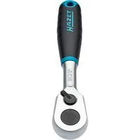 HiPer Feinzahn-Umschaltknarre 863HP, 1/4" schwarz/blau, Betätigungswinkel 4°, Kugelsicherung