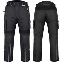 BULLDT Motorradhose GW322T Schwarz Motorradhose Cordura Textilhose