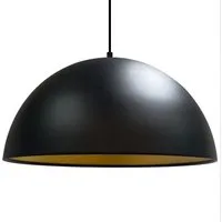 Bamyum Pendelleuchte Bamyum Hängelampe I Lipeo I Ø40 cm E27 Metall Deko Modern Lampe, ohne Leuchtmittel