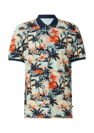 s.Oliver - Polo-Shirt türkis - Gr. - L