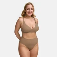 cfab High-Waist-Slip High-Waist Slip, 3er Pack-Beige-L