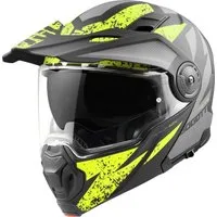 Bogotto Motorradhelm FG-102 Safari Fiberglas Enduro Klapphelm Helm, vorbereitet für Kommunikationssystem,geeignet für Brillenträger,h