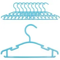 Intirilife Kleiderbügel, (Set, 10-tlg), 10x Kinderkleiderbügel für Kleidung von Babys Kleinkinder