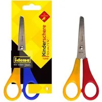 Idena Papierscheren Idena Kinderschere rund 5 1/4",für Linkshänder