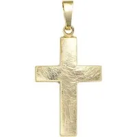 JOBO Kreuzanhänger Anhänger Kreuz, 333 Gold