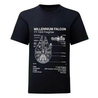 Star Wars - T-shirt - Adulte (Noir)