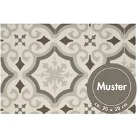 misento Vinylboden Astell in Fliesenoptik, für Feuchtraum- und Privatbereiche, PVC Bodenbelag Meterware 200/400 cm breit, Stärke 2,5 mm