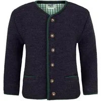 Isar-Trachten Trachtenjacke Trachtenjacke Kinder - LEWIN - anthrazit