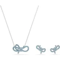 Swarovski Ohrring und Ketten Set Lifelong Bow