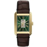 Fossil Automatikuhr Carraway ME3271, Armbanduhr, Herrenuhr, Mechanische Uhr, Lederarmband, analog