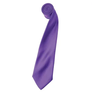 Premier - "Colours Collection" Krawatte (Reiches Violett)