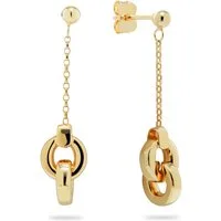 CHRIST Paar Ohrstecker CHRIST Damen-Ohrstecker 585er Gelbgold