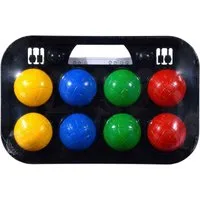 SIMBA Spiel Boccia Spiel Tragekorb, Made in Europe